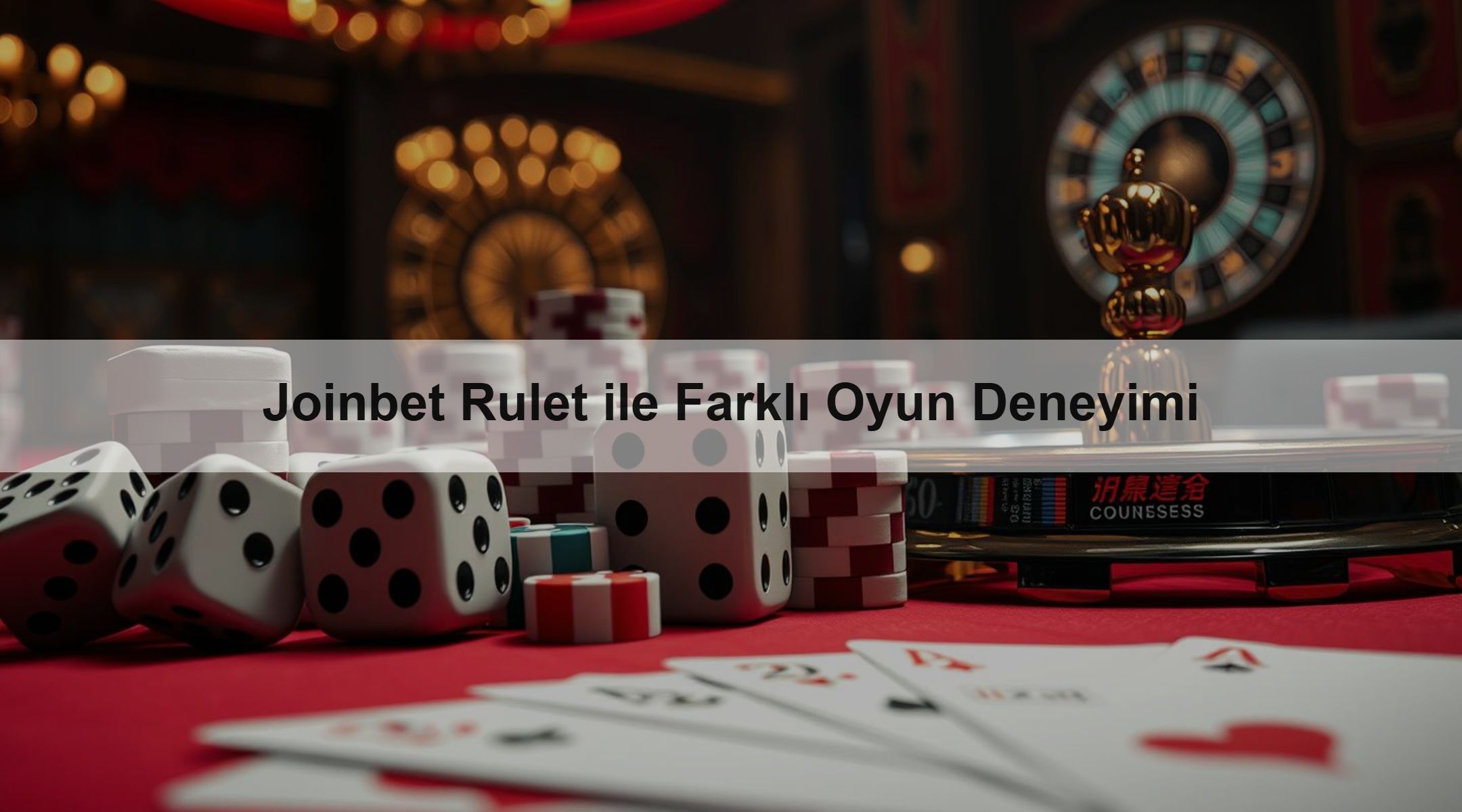 Joinbet Rulet ile Farklı Oyun Deneyimi
