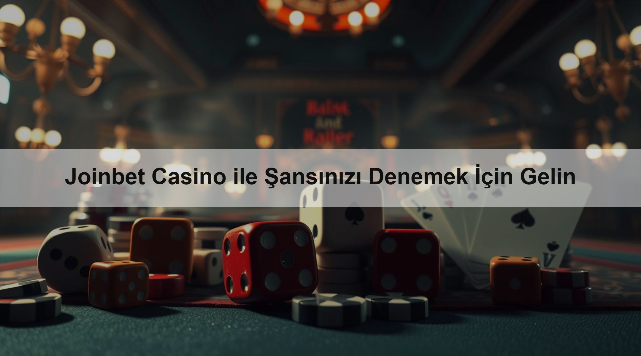 Joinbet Casino ile Şansınızı Denemek İçin Gelin