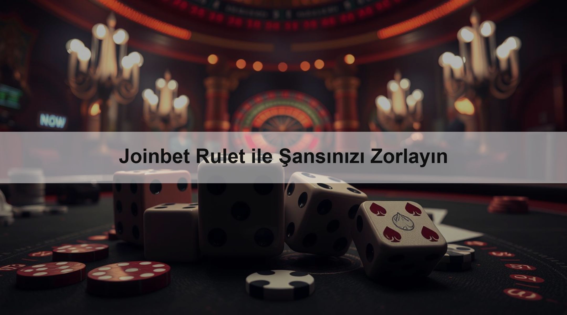 Joinbet Rulet ile Şansınızı Zorlayın
